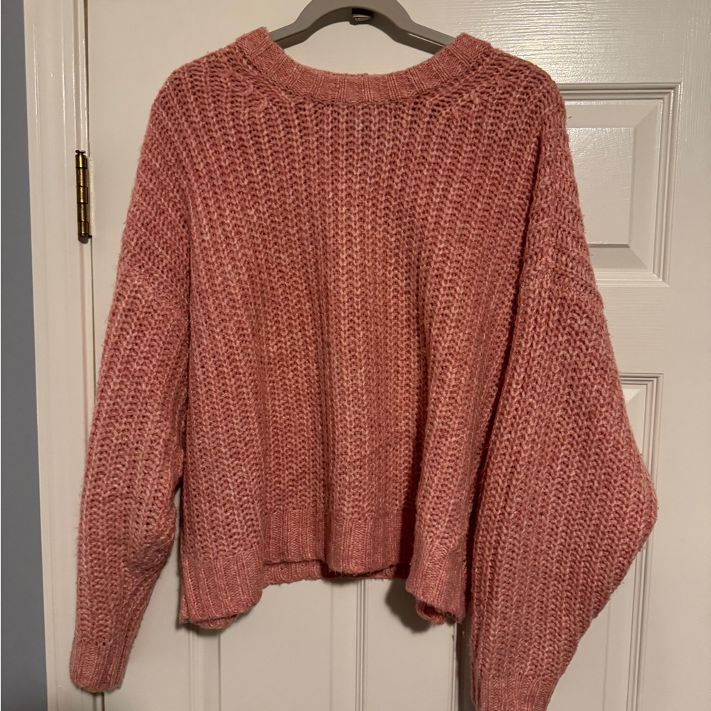 Cropped American eagle sweater
